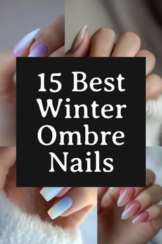 Whether you want cozy neutrals or bold metallics, these ombre nail ideas have you covered. Frosted pinks, shimmering whites, and vibrant blues await!