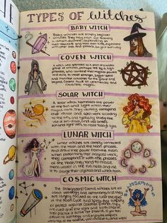 Types Of Witches, Magick Book