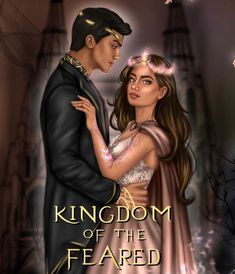 the cover to kingdom of the faeried princess, featuring an image of a man and woman