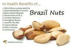 Food Health Benefits, Brazil Nuts