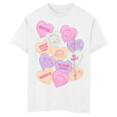 He'll love showing off his unique sense of style in this Boys 8-20 Nickelodeon Rugrats Candy Hearts Graphic Tee. He'll love showing off his unique sense of style in this Boys 8-20 Nickelodeon Rugrats Candy Hearts Graphic Tee.  Crewneck Short sleeve Graphic on chestFABRIC & CARE Cotton Machine wash Imported Size: X Small. Color: White. Gender: male. Age Group: kids. Candy Hearts, Heart Candy, How To Show Love, Nickelodeon, Graphic Tee, Age Group, Color White, Sense, Graphic Tees