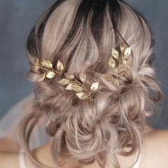 Brand New High Quality Color: Gold Materials: Bobby Pins, Hair Pins Size: Length 5.1 Inches Width 1.18 Inches. Spring Wedding Accessories, Bridesmaid Headpiece, Bride Hair Pins, Leaf Headpiece, Hair Accessories Pins, Bridesmaid Hair Accessories, Bride Hair, Bride Hair Accessories, Bridesmaid Accessories