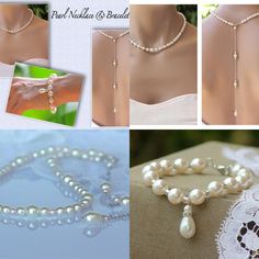 #weddings #jewelry #jewelrysets #bridaljewelry #bridalnecklace #weddingnecklace #bridesmaidnecklace #pearldropnecklace #collierdecristal #bridalbacknecklace #backdropnecklace #pearlnecklace #collierderetour #necklaceearringset #pearlbridalset #pearlbraceletset Backdrop Necklace, Pearl Jewelry Set, Backdrops Necklace, Pearl Drop Necklace, Crystal Bridal Earrings, Wedding Jewelry Set, Back Necklace, Pearl Jewelry Sets, Pearl Bridal