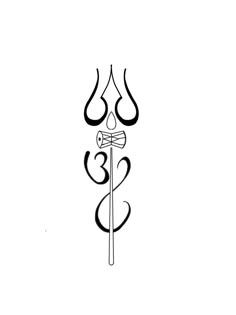 a black and white drawing of a medical symbol with the letter s on it's side