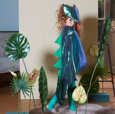 Meri Meri Dragon Costume Knight Party Decorations, Dragon Cape, Dragon Outfit, Tocoto Vintage, Knight Party, Cape Costume, Dragon Costume, Meri Meri, Up Costumes