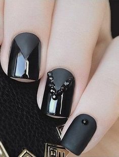 Quilted Nails, Nail Art Halloween, Ombre Nail Art Designs, Nagellack Trends, Rose Nail Art, Nails Trends, Black Nail Art, Nail Art Designs Summer, Nail Art Ombre