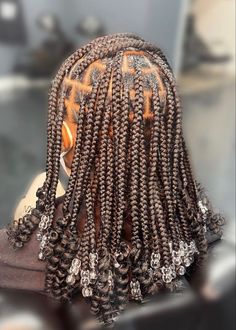 My Vaib, Straight Back Braids With Beads, Braids W Beads, Straight Back Feed In Braids, Back Braids, Straight Back Braids, Protective Style Braids, Style Braids, Braided Updos