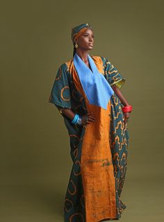 Luxury Kaftan, Dye Lab, African Kaftan Dress, Boubou Gown, Kaftan Fashion, Bubu Dress, African Kaftan, Aso Oke, Orange Print