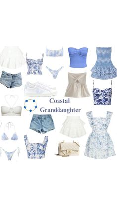 ★ helping you find your summer aesthetic pt.1 - coastal granddaughter European Outfits, Coastal Fashion, Outfit Inso, Outfit Inspo Casual, Fashionista Clothes