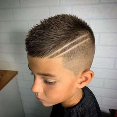 Boys Design Haircut, Mullets For Boys, Boys Haircut With Lines, Kids Burst Fade, Boys Hair Designs Lines, Boys Hair Cuts 2024, Little Boy Haircut Short Fade, Toddler Fade Haircut