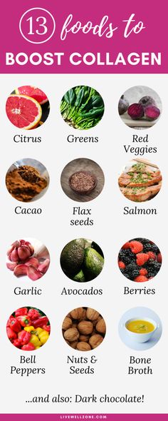 Collagen Rich Foods, Smoothies Vegan, Collagen Recipes, Baking Soda Beauty Uses, Good Foods To Eat, Diet Keto