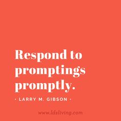 a red background with the words, respond to propping's prompty