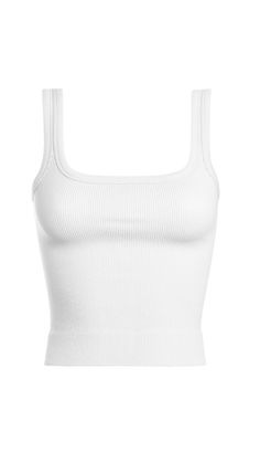 How To Style A White Tank Top, White Tank Top Png, Clothes With White Background, Aesthetic Tank Tops, Clothes White Background, Summer Tops Aesthetic, Fall Outfits Red, Female Tank Top, Cute White Tank Top