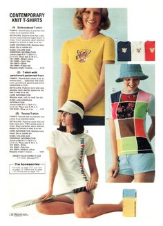 an advertisement for a women's t - shirt sewing pattern