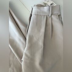 Abercrombie & Fitch, Light Taupe, Size 28 Fitted Taupe Wide Leg Bottoms, Cream Formal Bottoms For Fall, Formal Cream Bottoms For Fall, Fitted Taupe Bottoms For Workwear, Elegant Fitted Taupe Pants, Fitted Taupe Pants For Fall, Classic Neutral Dress Pants For Spring, Neutral Fitted Bottoms For Formal Occasions, Fitted Neutral Bottoms For Formal Occasions