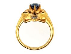 For Sale on 1stDibs - Discover the Allure of the 1890's with our Art Nouveau GIA No Heat Sapphire Snake Ring. This 1ct Cushion Cut Gem Set in 18K Gold Delivers Elegance and Victorian Sapphire Ring With Diamond For Formal Occasions, Formal Victorian Sapphire Ring Accented With Diamonds, Victorian Gold Sapphire Ring, Victorian Gold Sapphire Ring With Diamond, Victorian Sapphire Ring With Diamond In Gold, Victorian Yellow Gold Sapphire Wedding Ring, Victorian Yellow Gold Sapphire Ring, Victorian Sapphire Ring With Prong Setting For Formal Occasions, Snake Ring