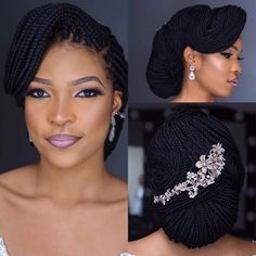 Dreadlock Wedding Hairstyles, Bridal Hairdos, Yarn Locs, Natural Hair Wedding, Bridal Updos, Braided Updos, Black Wedding Hairstyles, Natural Wedding Hairstyles, Short Box Braids Hairstyles