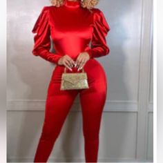 Cute Set For The Holidays Or A Night Out. The Top Is A Body Suit And The Bottoms Are Skinny Leg Pants. I Have Another One In Pink That Will Be Listed Separately. Leather Jeggings, Royal Blue Pants, Corduroy Pants Women, Celebrity Pink, Striped Jeans, Red Pants, Cute Sets, Plaid Pants, Faux Leather Pants