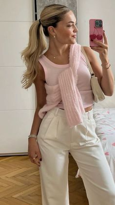 Intern Fits, Blonde Outfits, Early Fall Outfits, Korean Summer, Skandinavian Fashion, Chique Outfits, Corporate Outfits, Elegante Casual, Stockholm Fashion