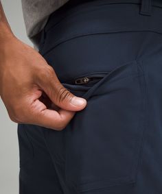 The 5-pocket jean, reinvented. These relaxed-fit pants are engineered to give you freedom of movement and all-day comfort. Designed for Casual. Roomy fit through glutes and thighs, then tapers to hem:Our ABC technology uses an ergonomic gusset to remove tension from the crotch of our pants. Hand pockets, a phone pocket, and an internal sleeve to stash coins. Back pocket with hidden zippered compartment. Flip up the cuffs to reveal reflective details. Tennis Shop, Michelle Yeoh, Golf Shop, Running Workout, Back Women, Fit Pants, Pocket Pants, Pocket Jeans, Leggings Shop