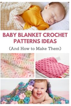 baby blanket crochet patterns for babies and how to make them by the crafter's workshop