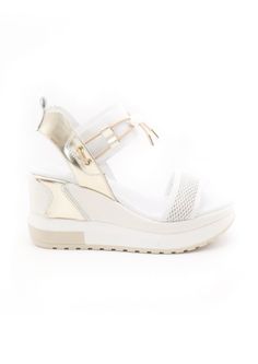 Mesh straps and an adjustable toggle closure amplify the sporty-chic style of this lofty platform wedge sandal. 3" heel Markdowns: Store Credit or Exchange ONLY Italy Fits, Sporty Chic Style, Black Wedge Sandals, Platform Wedge Sandals, Sporty Chic, Platform Wedge, Wedge Sandal, Platform Wedges, Mary Jane Sneaker