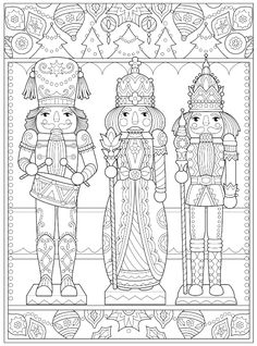 the three kings and queen coloring page for children to color on their own walls or floor