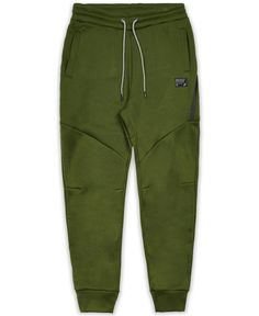 in stock Sporty Green Tapered Leg Cargo Pants, Sporty Khaki Bottoms With Hip Pockets, Sporty Green Pants With Side Pockets, Sporty Green Bottoms With Hip Pockets, Green Sporty Pants With Side Pockets, Sporty Khaki Tapered Leg Bottoms, Urban Green Tapered Leg Bottoms, Urban Style Green Bottoms With Elastic Waistband, Sporty Green Pants With Hip Pockets