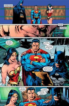 superman and wonder woman in the comics