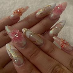 Gel X Nail Designs Fall, Nail Inspo Gel, Cute Nail, Seasonal Nails, Nail Tattoo, Elegant Nails