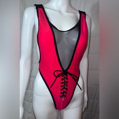 Icon Swim Red Monokini Size Medium. It Is A Reddish/Hot Pinkish Color As Pictured. Adjustable Straps. Never Worn. Red Stretch Festival Swimwear, Red Sleeveless Swimwear For Festivals, Red Sleeveless Swimwear For Party, Trendy Red Sleeveless Swimwear, Red Sleeveless Party Swimwear, Red Summer Swimwear For Party, Red Summer Swimwear For Festivals, Red Summer Festival Swimwear, Red Party Swimwear For Spring