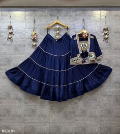 Lehenga Choli With Jacket, Choli With Jacket, Garba Lehenga, Cotton Lehenga Choli, Navratri Garba, Navratri Chaniya Choli