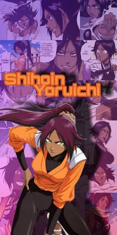 Bleach purple orange Anime Yoruichi Shihoin Shihouin Chika 2nd Division Captain Gotei 13 Wallpaper Manga Panels Girl Black Cat Aesthetic 4k high definition quality Shunko Soi Fon Urahara Kisuke Punishment Force Ranbu No Melody Black Women Tybw Ten Thousand Year Blood War Aizen Yhwach Bankai Aminé Wallpaper, Shihouin Yoruichi, Yoruichi Shihouin, Bleach Characters, Bleach (anime), Bleach Manga, Cool Anime Wallpapers, More Wallpaper