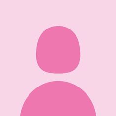 a pink background with an image of a person's head in the center and two circles above it