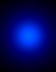 an image of a blue light that is very bright and blurry in the dark