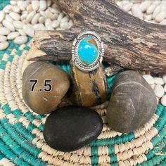 Native made in New Mexico Handmade by Navajo artist Materials - sterling silver and turquoise Light Blue Crewneck, Tank Top Bodysuit, Turquoise Pattern, Artist Materials, Oval Stone, Pendant Bracelet, Ladies Boutique, Pearl Pendant, Casual Boots