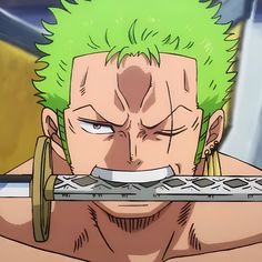 Roronoa Zoro, Green Hair, An Anime, Anime Character, One Piece, Green, Anime, Hair