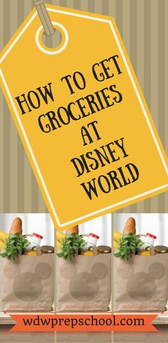 how to get groceries at disney world with free printable tags for the price tag