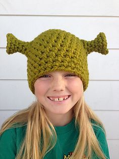 10295071_10204065139649675_4479947942230411335_o_small2 Shrek Beanie, Shrek Musical, Shrek The Musical, Shrek Costume, Crochet Monster, Crochet Kids Hats, Knitted Hats Kids, Crochet Monsters, Crochet Blanket Afghan