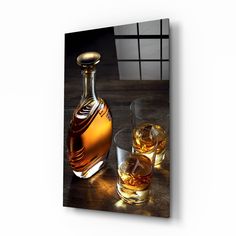 Whiskey Glass Wall Art Whiskey Glass, La Face, Blank Walls, Easy Peasy, Glass Wall Art, Off The Wall, Glass Wall, Old Fashioned, Whiskey