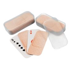 Everyone loves a deck of cards - especially when they're shaped like bandages! Each deck comes in a plastic container, so these playing cards make perfect party favors and giveaways. Who knows, maybe our Bandage-Shaped Playing Cards will even take the sting out of being dealt a bad hand. (54 cards per deck) 3 1/2" © OTC Pharmacy School Graduation Party, Medical Themed Parties, Doctor Party, Nursing School Graduation Party, Pack Of Playing Cards, Doc Mcstuffins Party, Doc Mcstuffins Birthday, Kiss Products, Medical School Graduation