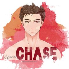 an image of a man with the word chase on it's chest and his name underneath him