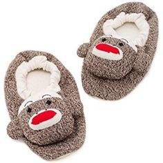 Originally Purchased From Uncommongoods, Two Pairs Of Toddler Sock Monkey Slippers. These Are Brand New With Tags And Would Be Perfect For The Holidays. Fits Sizes 11-13. Nonskid Bottoms. Smokefree, Pet-Friendly Home. Message Me If You’re Interested In Purchasing Separately. Monkey Slippers, Sock Monkey Dolls, Punky Brewster, Stocking Stuffers For Adults, Boys Slippers, Sock Monkeys, Monkey 3, Best Stocking Stuffers, Toddler Socks