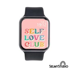 Apple Watch Wallpaper Apple Watch Face Self Love Club Apple - Etsy Apple Watch Charms, Apple Watch Face Wallpaper, Watch Wallpaper Apple, Watch Face Wallpaper, Watch Charms, Star Apple, Face Wallpaper, Apple Watch Face, Floral Watches