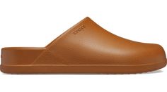 Made to mimic the look of genuine, full-grain leather mules, the Dylan Clog provides a modern alternative to our Classic Clog collection. Whether you dress it up or down, you get a timeless touch of style with the iconic comfort you love.  Dylan Clog Details:    Subtle texture on upper mimics appearance of genuine, full-grain leather   Deep heel cup for extra comfort and improved fit   Easy to clean and quick to dry   Single-piece molded Croslite™ for long-lasting durability   Iconic Crocs Comfo Dylan Clog, Brown Slippers, Walk This Way, Shoe Closet, Leather Mules, Clogs Shoes, Crazy Shoes, Dream Shoes, Business Outfits