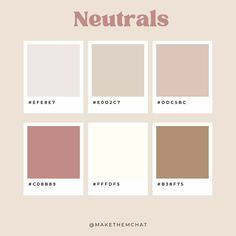 neutrals are the most popular colors in this color scheme for interior walls and floors