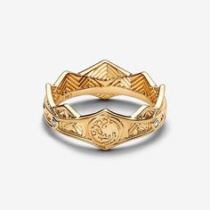 Game of Thrones House of the Dragon Crown Ring Targaryen Crown, Dragon Crown, Super Ring, Targaryen Sigil, Pandora Stackable Rings, Dragon Family, Dragons Crown, Ornate Ring, Ring Game