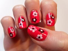 29+ Red and Black Nail Art Designs, Ideas Design Trends Premium PSD