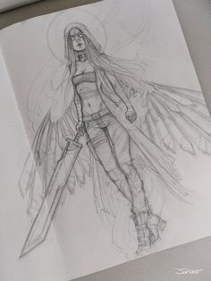 Sketchbook Art, Sketch Art, 영감을 주는 캐릭터, Cool Art Drawings, Drawing Techniques