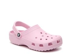 Women Classic Vent Clog -Light Pink Light Pink Outfit, Purple Crocs, Yellow Crocs, Pink Crocs, Crocs Fashion, Shower Shoes, Dr Shoes, Crocs Classic Clogs, Shoe Inspo